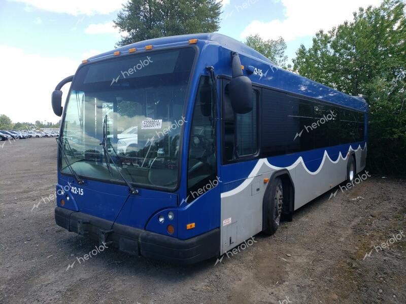 GILLIG TRANSIT BU 2014 blue bus diesel 15GGB2717E1183068 photo #3