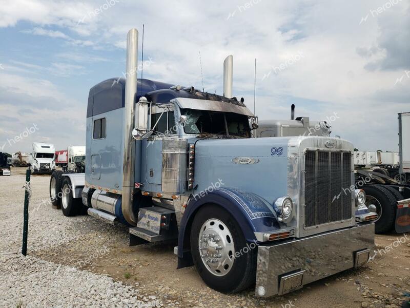 PETERBILT 379 2002 blue tractor diesel 1XP5DB9X12D585428 photo #1