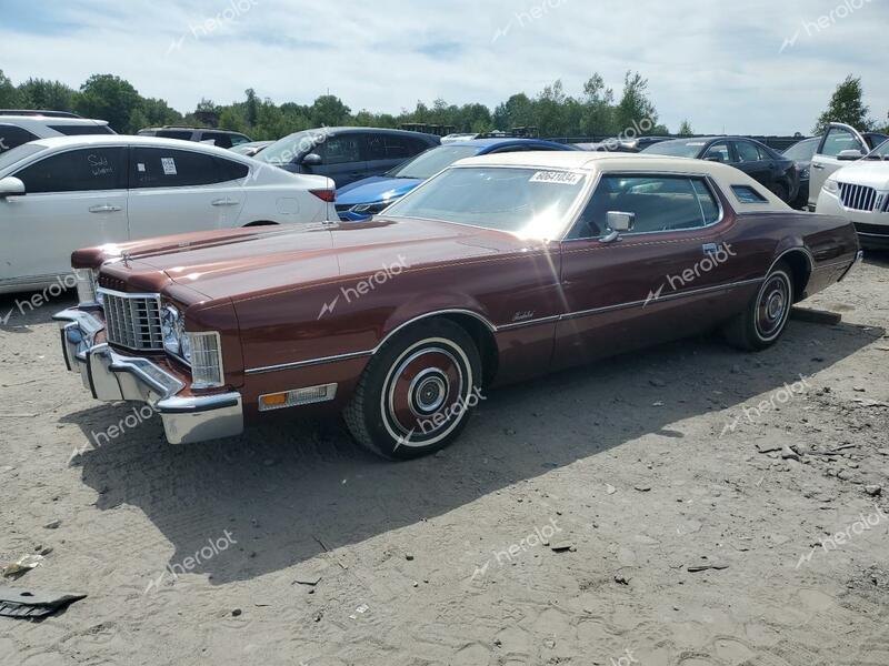 FORD FAIRLANE 1973 burgundy   3Y87N127222 photo #1