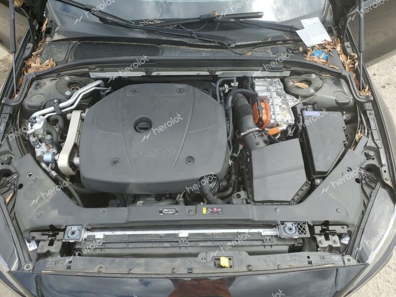 VOLVO S60 T8 REC 2022 black  hybrid engine 7JRH60FZ4NG193003 photo #4