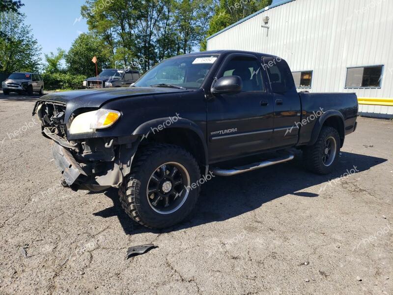 TOYOTA TUNDRA ACC 2003 black  gas 5TBRT34193S417856 photo #1