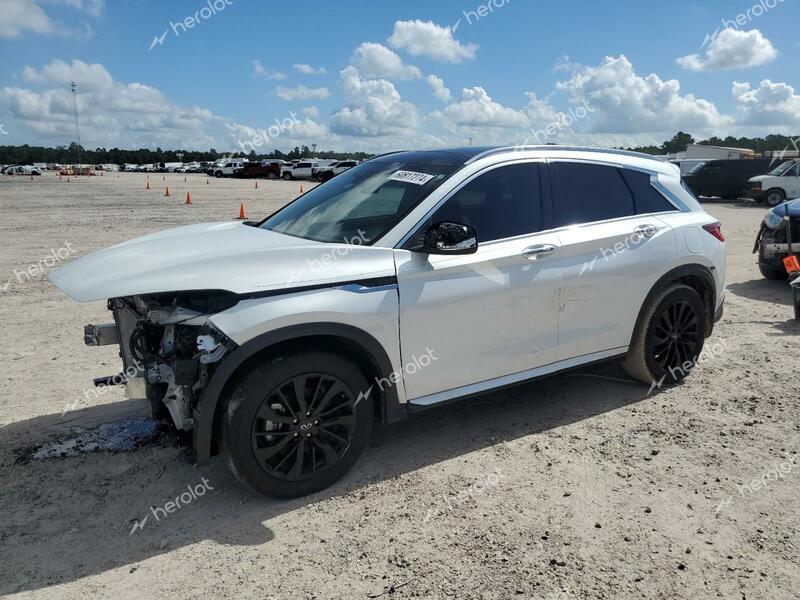 INFINITI QX50 LUXE 2023 white  gas 3PCAJ5BA2PF103582 photo #1