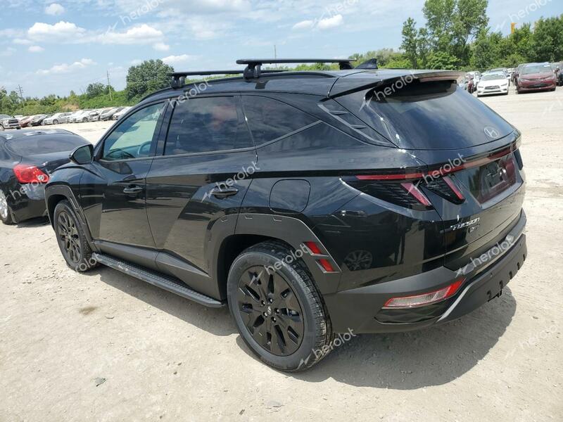 HYUNDAI TUCSON XRT 2024 black  gas KM8JFCDEXRU315352 photo #3