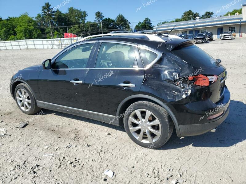 INFINITI EX37 BASE 2013 black  gas JN1BJ0HR6DM482211 photo #3