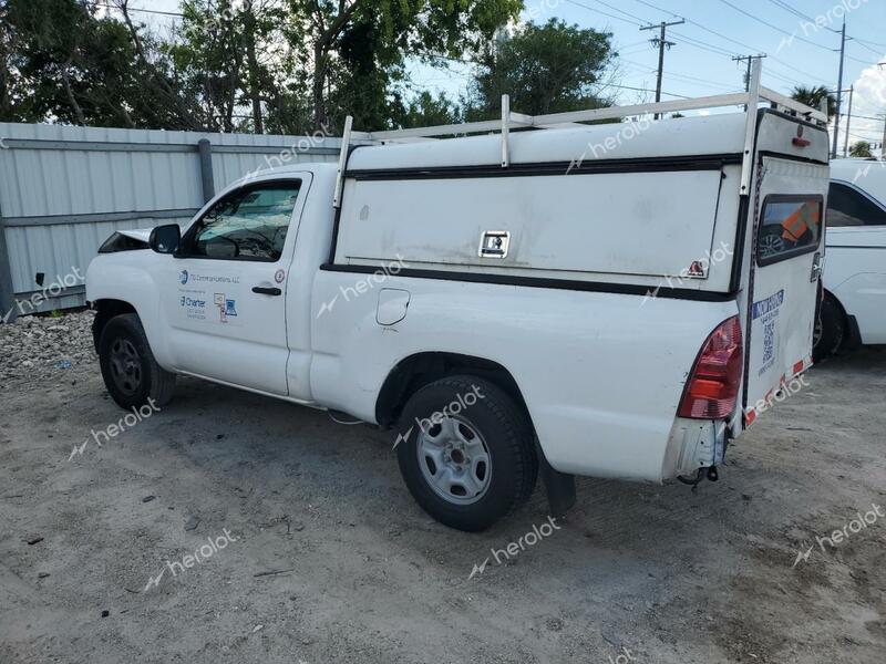 TOYOTA TACOMA 2014 white pickup gas 5TFNX4CN8EX036565 photo #3