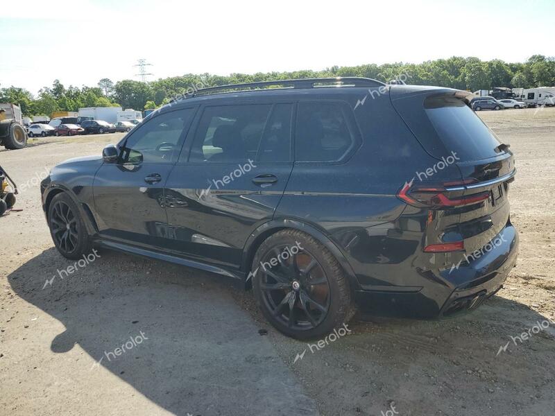 BMW X7 M60I 2023 black  gas 5UX33EM04P9P23057 photo #3