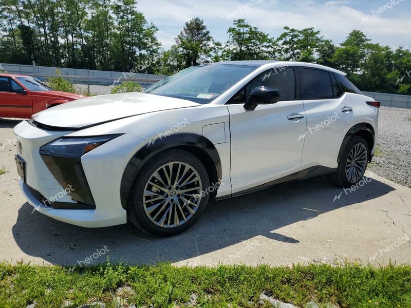 LEXUS RZ 450E 2023 white  electric JTJAAAAB9PA019848 photo #1