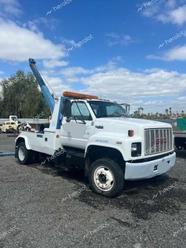 GMC TOPKICK C6 1991 white chassis diesel 1GDG6H1J5MJ510651 photo #1