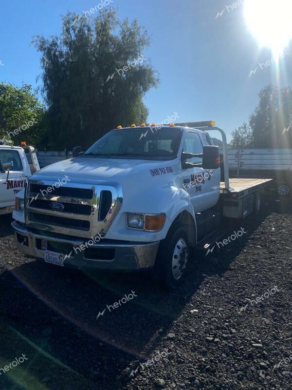 FORD F650 SUPER 2011 yellow conventi diesel 3FRWX6FC3BV453956 photo #3