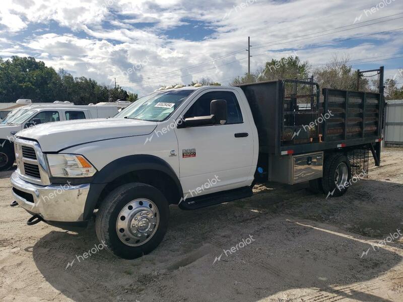 DODGE RAM 5500 S 2012 white chassis diesel 3C7WDMBL1CG297988 photo #1