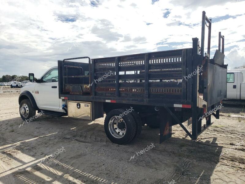 DODGE RAM 5500 S 2012 white chassis diesel 3C7WDMBL1CG297988 photo #3