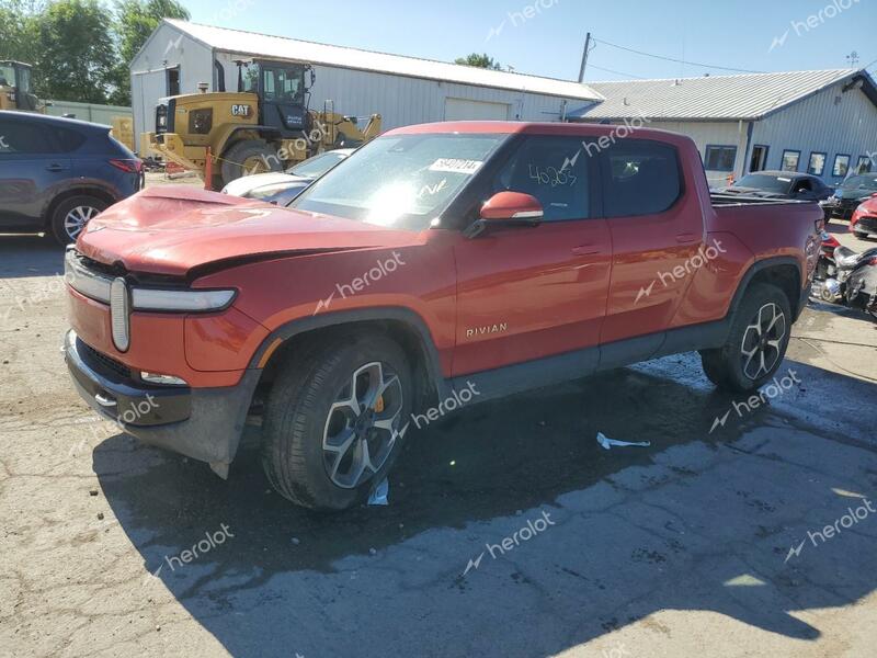 RIVIAN R1T ADVENT 2022 red  electric 7FCTGAAA9NN011895 photo #1