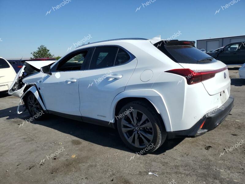 LEXUS UX 250H BA 2022 white  hybrid engine JTHE9JBH1N2061985 photo #3