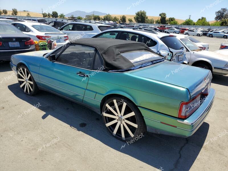 CADILLAC ALLANTE 1992 blue  gas 1G6VS3388NU125897 photo #3