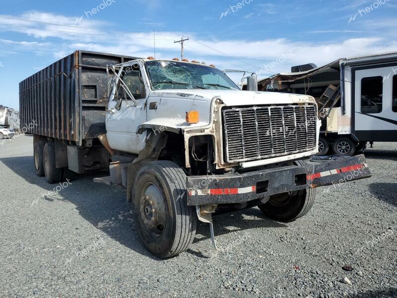 CHEVROLET KODIAK C7H 1994 white chassis diesel 1GBT7H4J9RJ106601 photo #1