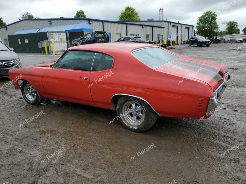 CHEVROLET CHEVELLE 1971 red   136371R114287 photo #3