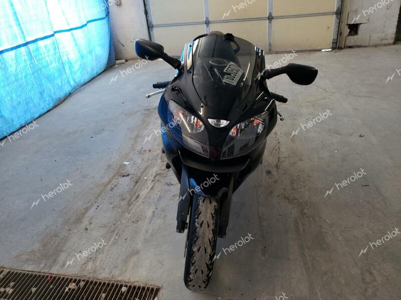 KAWASAKI ZX600 J1 2007 black  gas JKAZX4J147A068284 photo #3