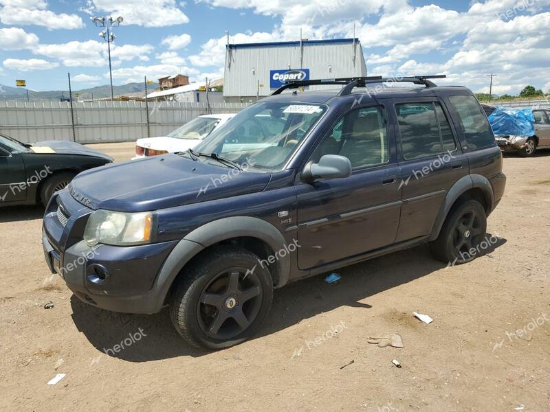 LAND ROVER FREELANDER 2004 blue  gas SALNE22244A404722 photo #1