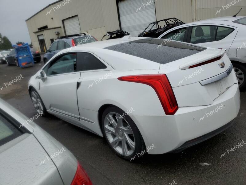 CADILLAC ELR 2016 white  hybrid engine 1G6RL1E41GU142587 photo #3