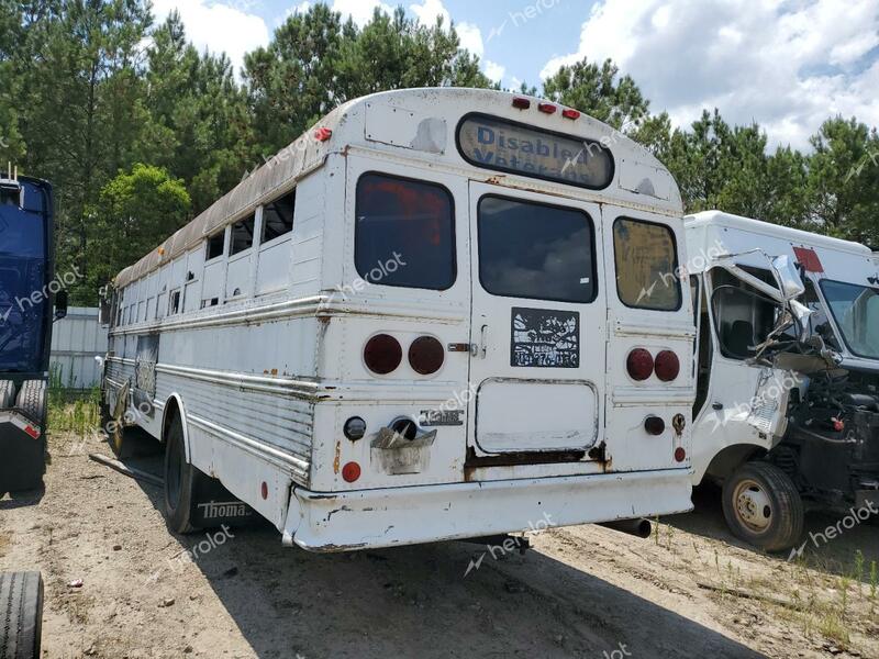 INTERNATIONAL S-SERIES 1 1987 white bus diesel 1HVLNHGP6HH465874 photo #4