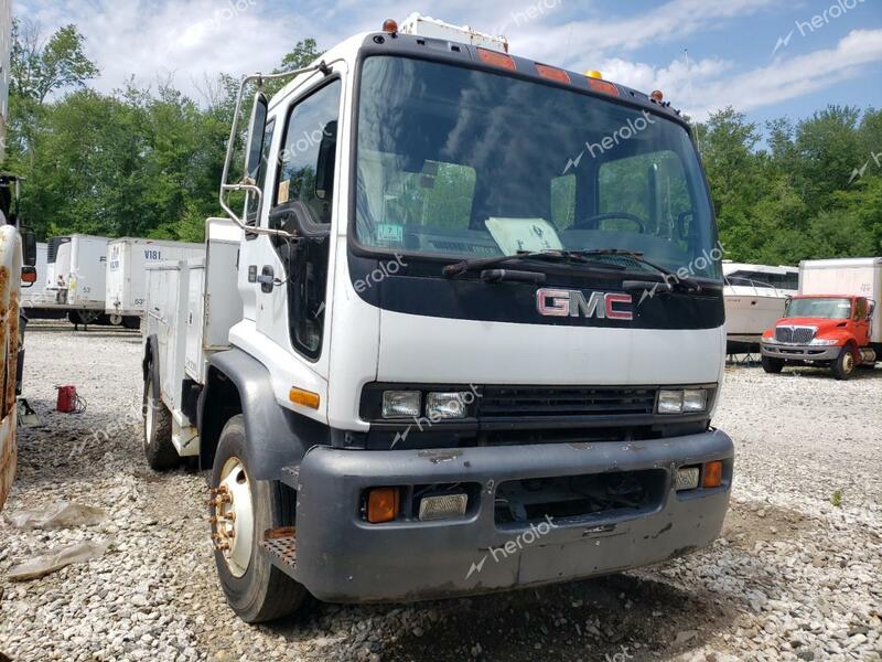 GMC T-SERIES F 1997 white tilt cab diesel 1GDM7C1JXVJ517681 photo #1