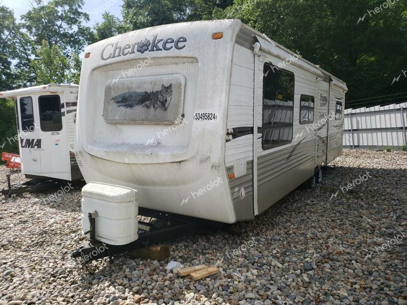 WILDWOOD CHEROKEE 2008 white   4X4TCKF268X107396 photo #3