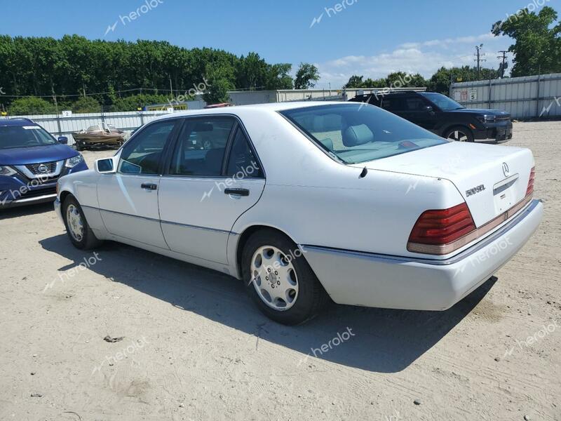 MERCEDES-BENZ 500 SEL 1993 white  gas WDBGA51E4PA103766 photo #3