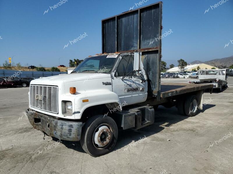 GMC TOPKICK C6 1991 white chassis gas 1GDG6H1P2MJ500423 photo #1