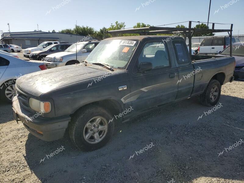 MAZDA B3000 CAB 1994 black  gas 4F4CR16U5RTM46795 photo #1