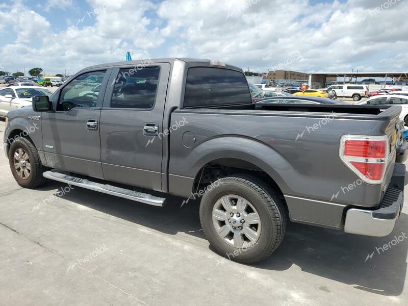 FORD F150 SUPER 2012 gray  gas 1FTFW1CT2CKE31291 photo #3