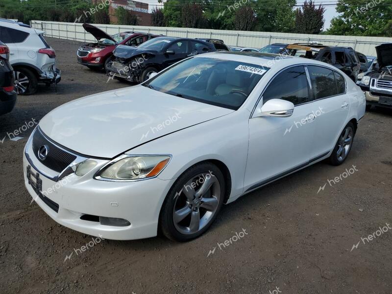 LEXUS GS 460 2008 white sedan 4d gas JTHBL96S085000915 photo #1