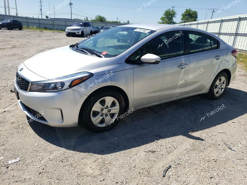 KIA FORTE LX 2018 silver  gas 3KPFL4A79JE228611 photo #1