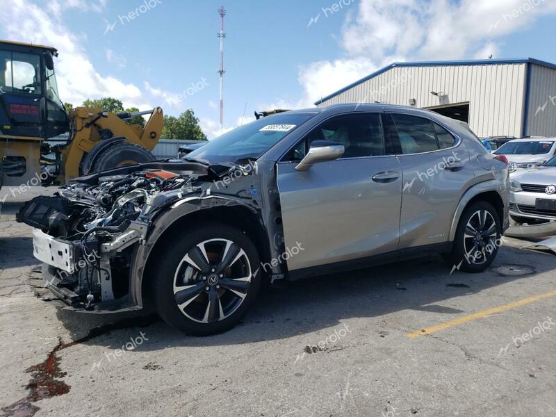 LEXUS UX 250H BA 2022 silver  hybrid engine JTHP9JBH1N2055824 photo #1