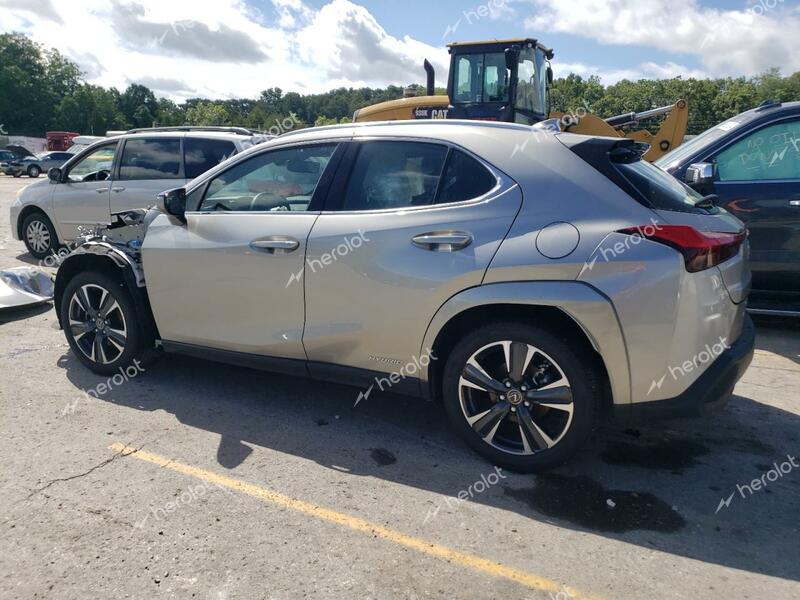 LEXUS UX 250H BA 2022 silver  hybrid engine JTHP9JBH1N2055824 photo #3