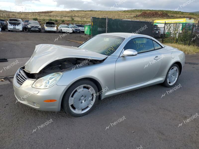 LEXUS SC 430 2003 silver converti gas JTHFN48Y530041644 photo #1