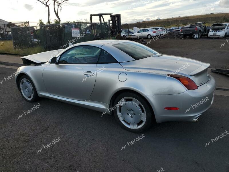 LEXUS SC 430 2003 silver converti gas JTHFN48Y530041644 photo #3