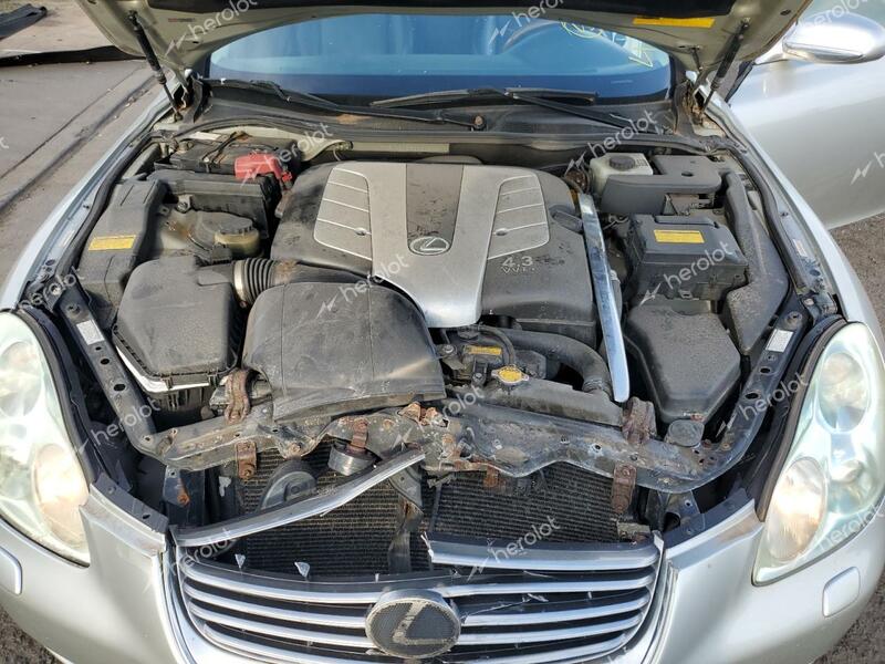 LEXUS SC 430 2003 silver converti gas JTHFN48Y530041644 photo #4