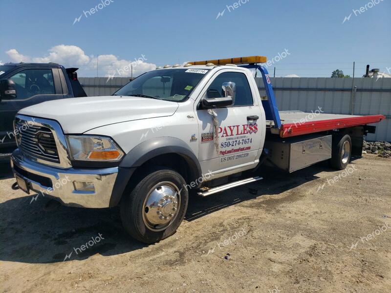 DODGE RAM 5500 S 2011 white chassis diesel 3D6WA7EL3BG502951 photo #1