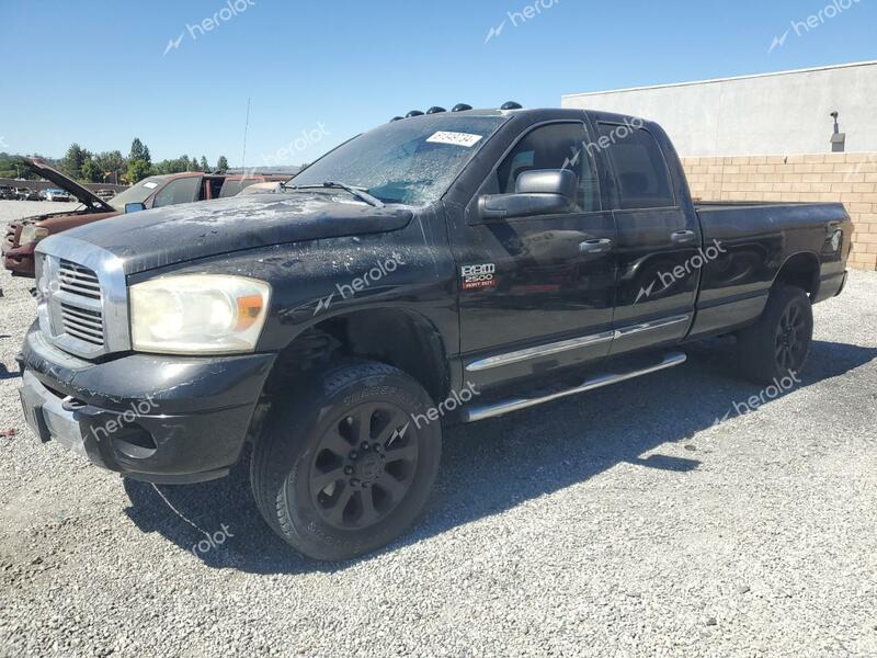 DODGE RAM 2500 2009 black  diesel 3D3KS28L49G500417 photo #1