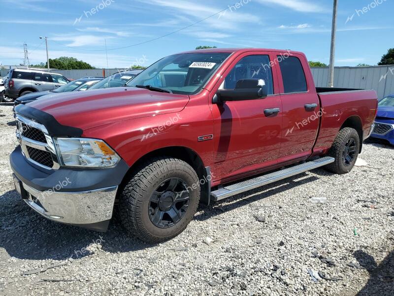 RAM 1500 ST 2015 red crew pic diesel 1C6RR7FM3FS655693 photo #1