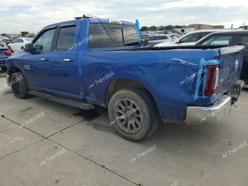 RAM 1500 SLT 2018 blue  flexible fuel 1C6RR6GG9JS154948 photo #3