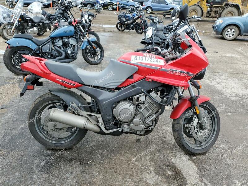 YAMAHA TDM850 1992 red racer gas JYA4DTC07NA004269 photo #1