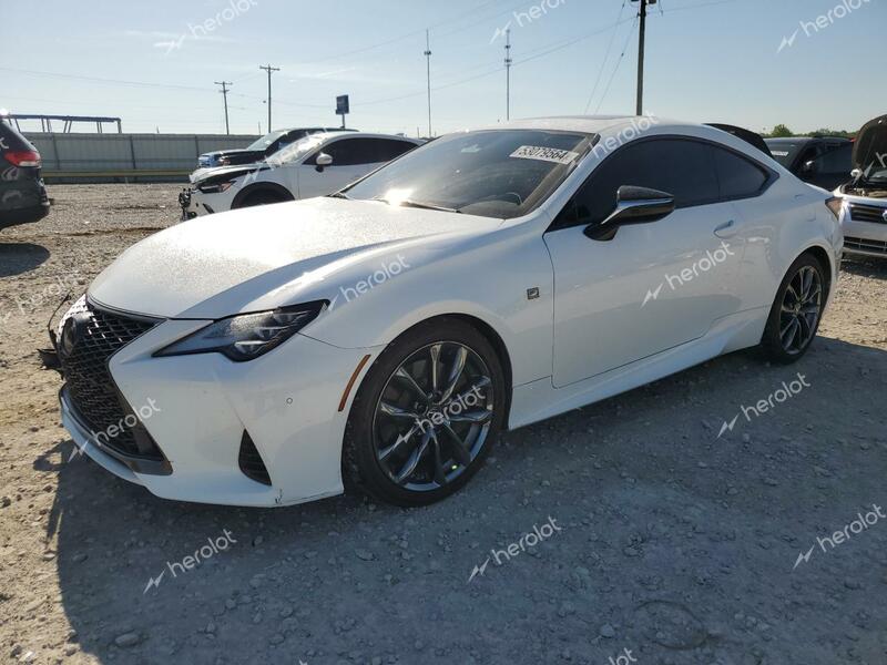 LEXUS RC 350 BAS 2021 white  gas JTHGZ5BC7M5023694 photo #1