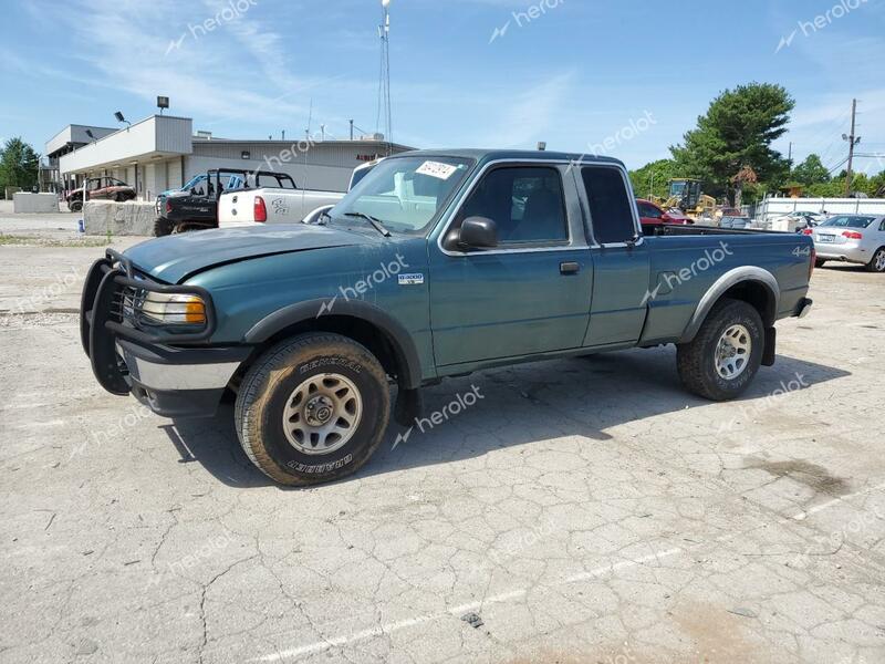 MAZDA B4000 CAB 1999 green club cab gas 4F4ZR17X3XTM15481 photo #1