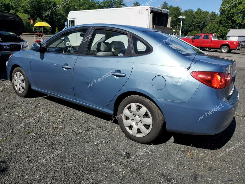 HYUNDAI ELANTRA GL 2007 blue  gas KMHDU46D47U069800 photo #3