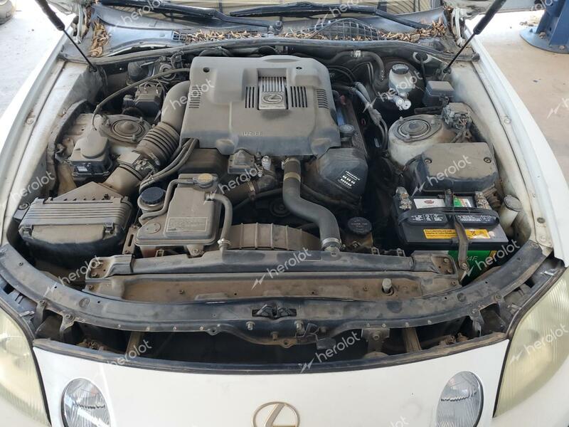 LEXUS SC 400 1997 white  gas JT8CH32Y0V0052079 photo #4