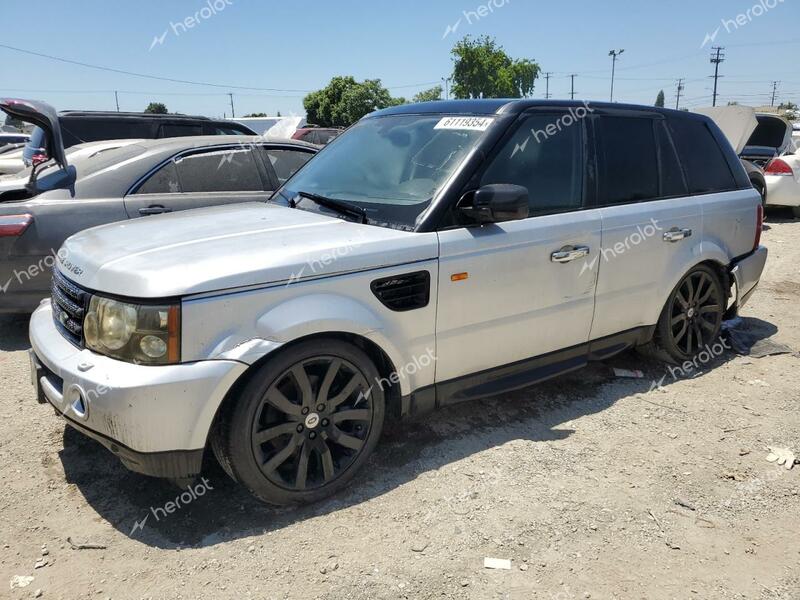 LAND ROVER RANGE ROVE 2006 silver 4dr spor gas SALSF25496A962100 photo #1