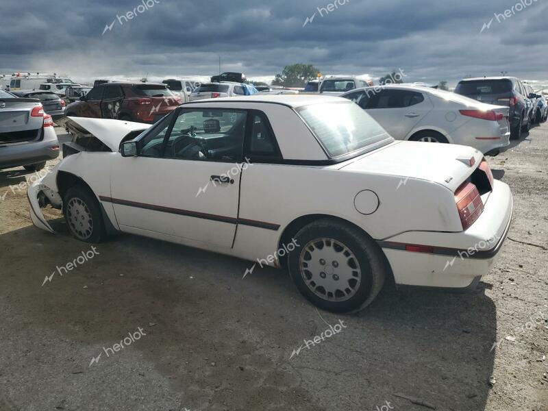 MERCURY CAPRI 1991 white  gas 6MPCT01Z4M8624692 photo #3