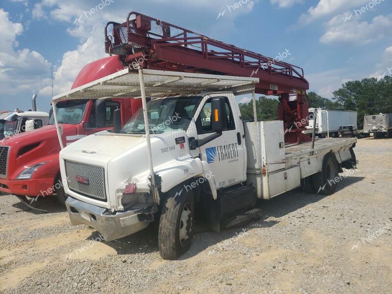 GMC C7500 C7C0 2007 white conventi diesel 1GDK7C1327F420117 photo #1