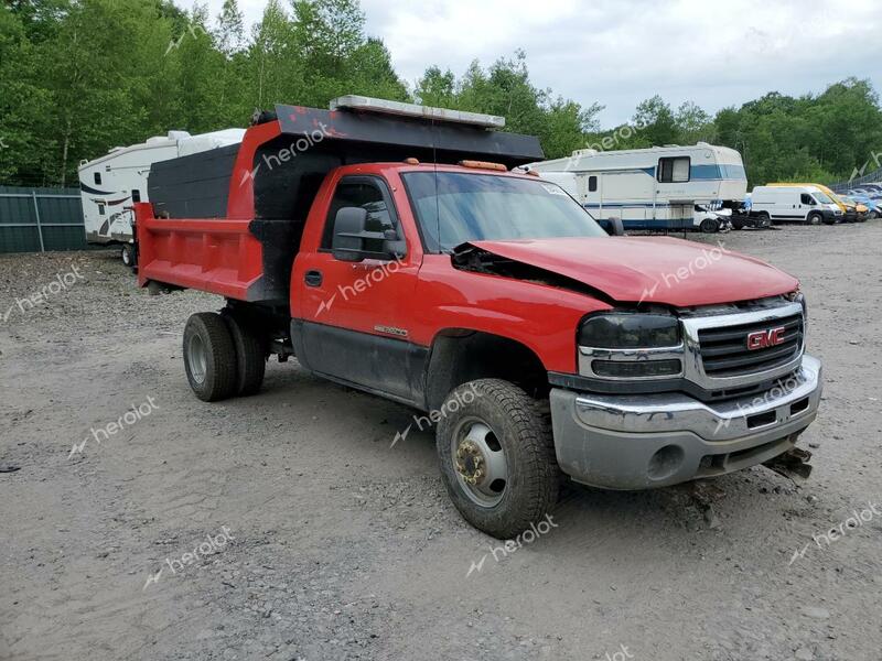 GMC NEW SIERRA 2007 red  gas 1GDJK34U37E110031 photo #1